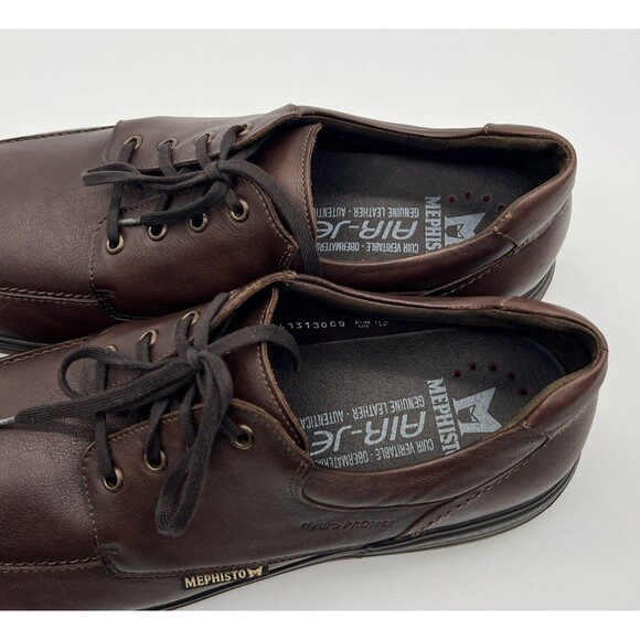 Mephisto Douk Air Jet Hydro Protect Chestnut Brown Leather Oxfords Sz 13 Shoes main image 10